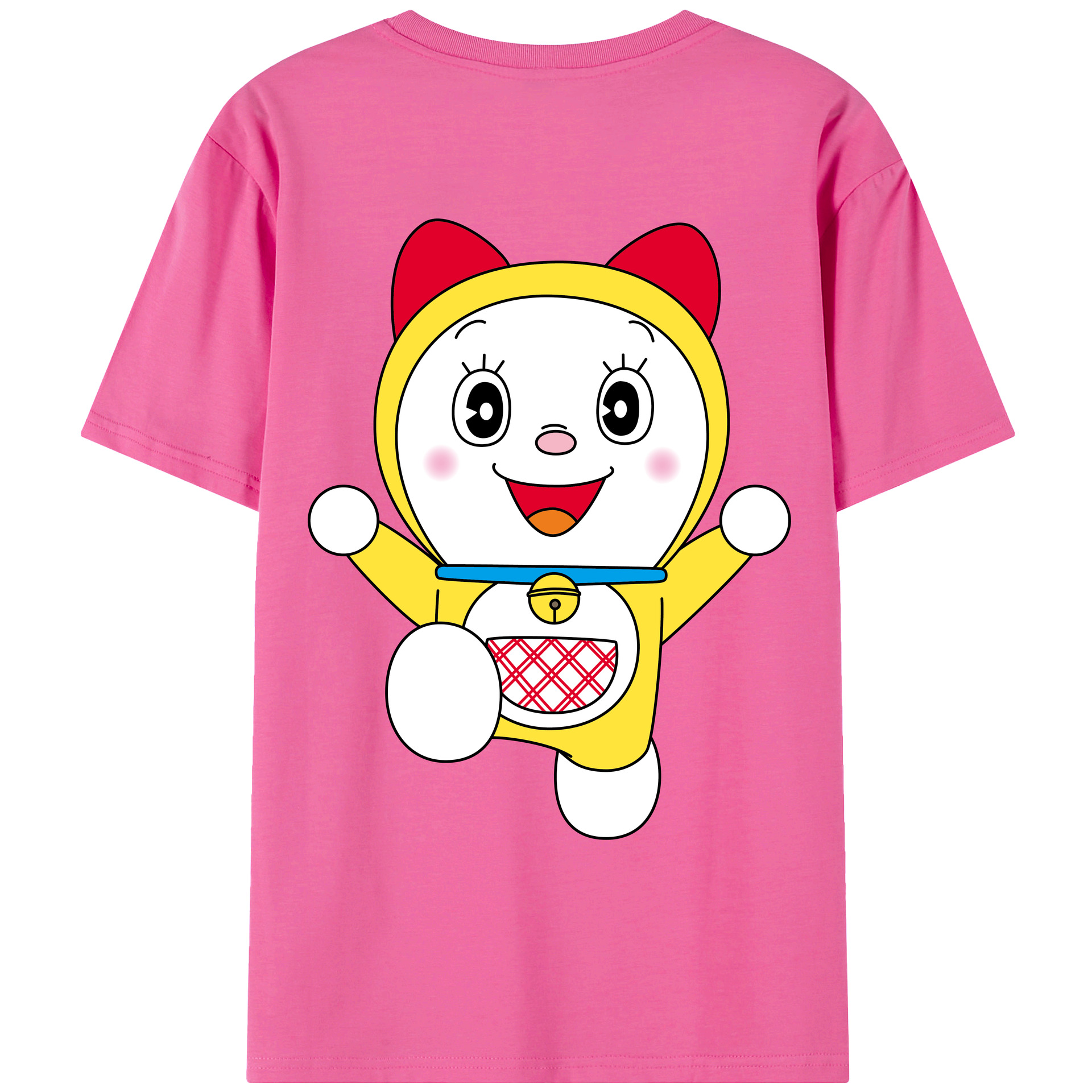 （画像用） ドラえもん ドラミ Doraemon Dorami レディース半袖Tシャツ(バックプリント)